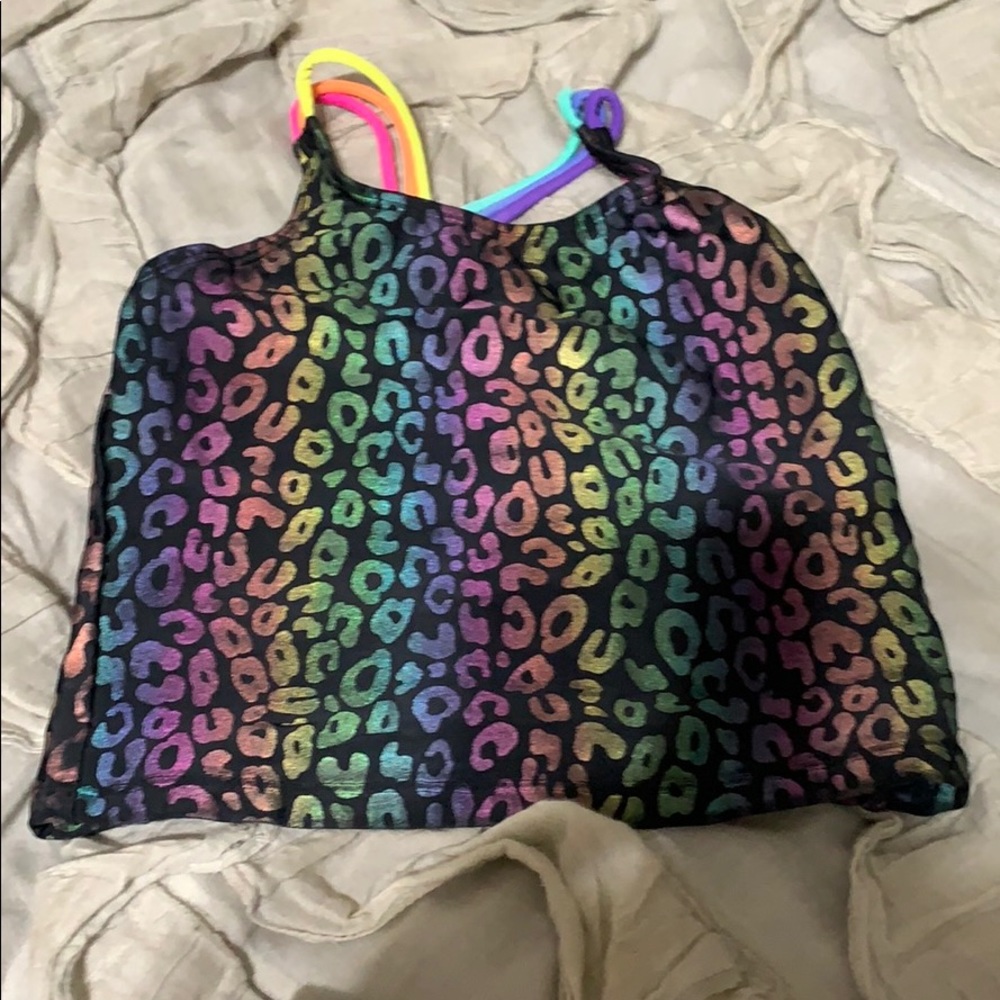 Bathing suit and can be a crop top too
